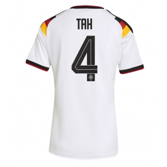 Billige Fotballdrakt Tyskland Jonathan Tah #4 Replika Hjemmedrakt Dame VM 2026 Kortermet